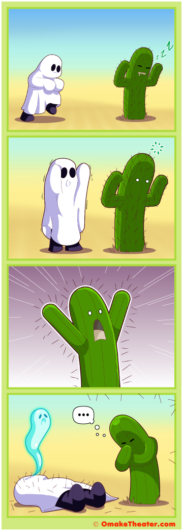 Giving Up the Ghost - Friday 4Koma 第349話