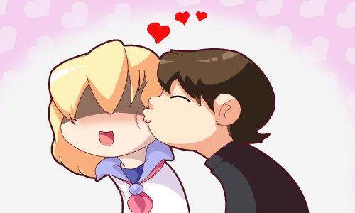 Friday 4Koma 第60話 - Smoochie Smoochie!