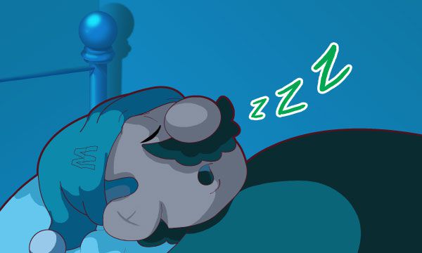 Friday 4Koma 第180話 - Little Mario in Slumberland