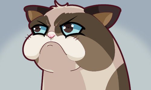 Friday 4Koma 第129話 - Why So Grumpy, Cat?