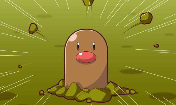 Friday 4Koma 第259話 - Damn, Diglett