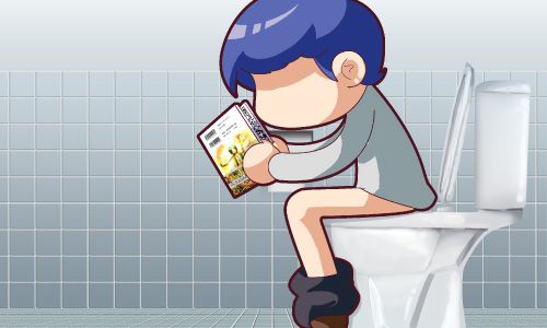 Friday 4Koma 第116話 - Pee Time is Me Time