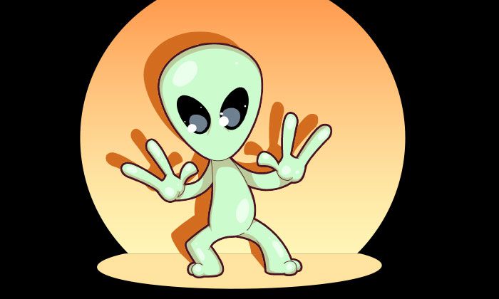 Friday 4Koma 第374話 - Alien Encounter